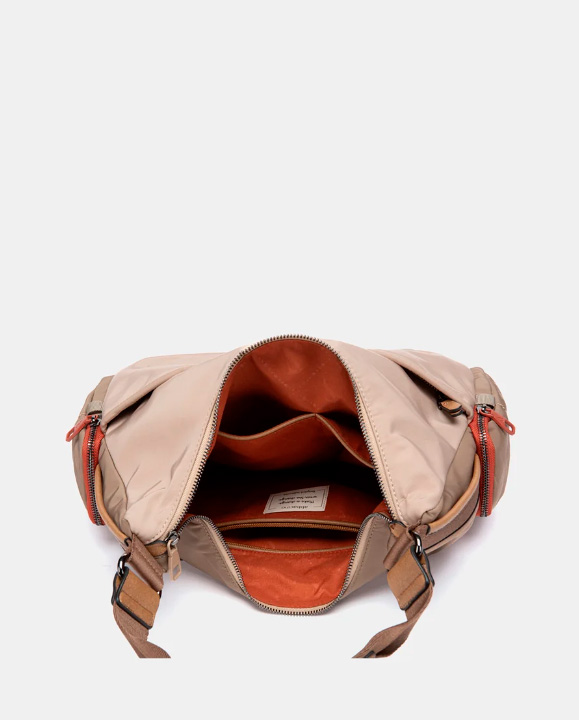 BOLSO DE HOMBRO BEIGE ABBACINO 8127441 TRENDY VIRO - Imagen 7