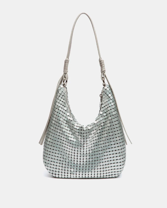 BOLSO DE HOMBRO PLATA ABBACINO 6025735 EVENING NEXO - Imagen 4