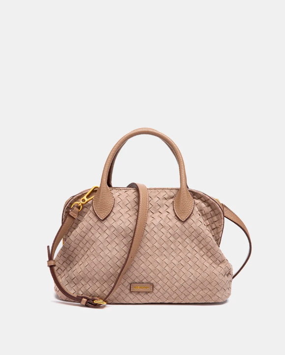 BOLSO DE MANO TRENZADO BEIGE ABBACINO 8127841 TRENDY OREL - Imagen 5