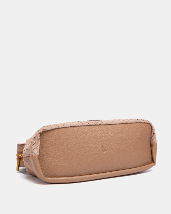 BOLSO DE MANO TRENZADO BEIGE ABBACINO 8127841 TRENDY OREL - Imagen 6