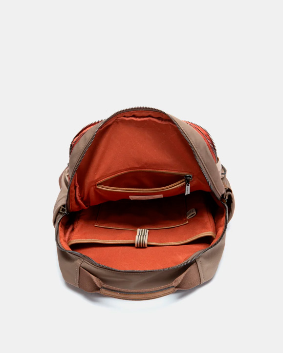 BOLSO MOCHILA BEIGE ABBACINO 8127341 TRENDY VIRO - Imagen 4