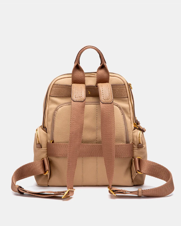 BOLSO MOCHILA BEIGE ABBACINO 8129941 TRENDY CIRO - Imagen 4
