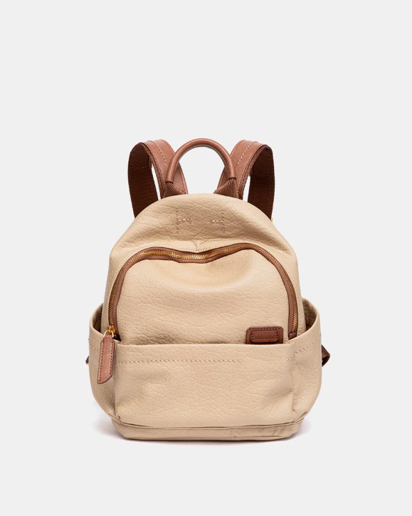 BOLSO MOCHILA BEIGE ABBACINO 8131441 TRENDY NYRA