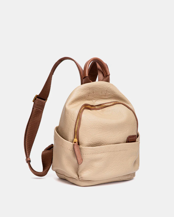 BOLSO MOCHILA BEIGE ABBACINO 8131441 TRENDY NYRA - Imagen 3
