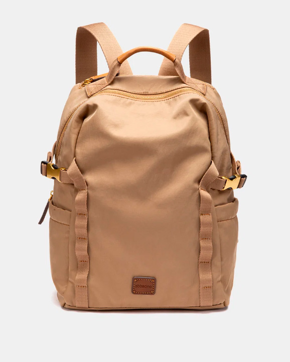 BOLSO MOCHILA BEIGE ABBACINO 8132141 TRENDY VIAN
