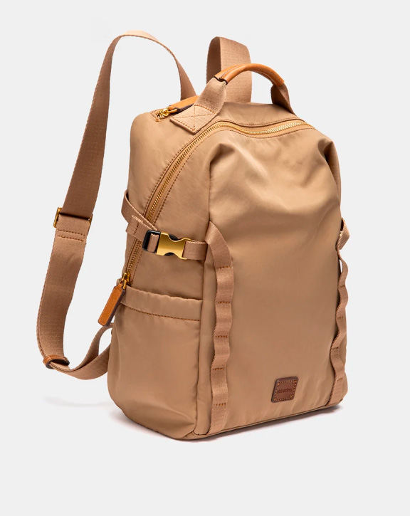 BOLSO MOCHILA BEIGE ABBACINO 8132141 TRENDY VIAN - Imagen 3