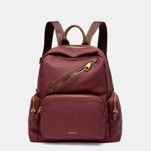 BOLSO MOCHILA BURDEOS ABBACINO 8129972 TRENDY CIRO