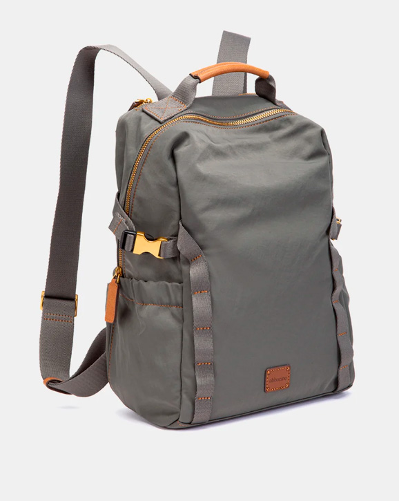 BOLSO MOCHILA GRIS ABBACINO 8132137 TRENDY VIAN - Imagen 3