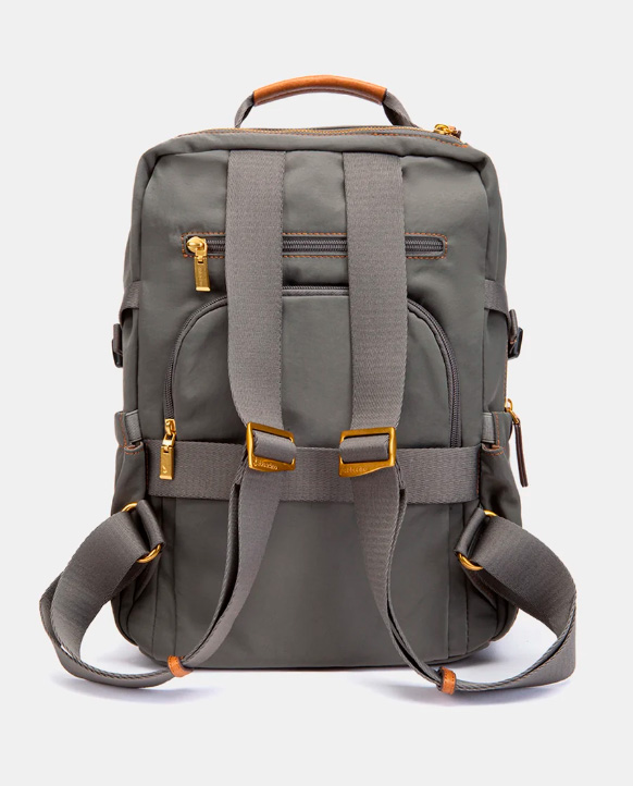 BOLSO MOCHILA GRIS ABBACINO 8132137 TRENDY VIAN - Imagen 4