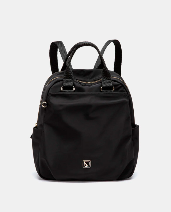BOLSO MOCHILA NEGRO ABBACINO 8131830 TRENDY EIRA