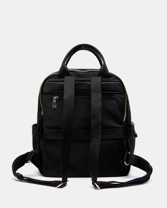 BOLSO MOCHILA NEGRO ABBACINO 8131830 TRENDY EIRA - Imagen 4