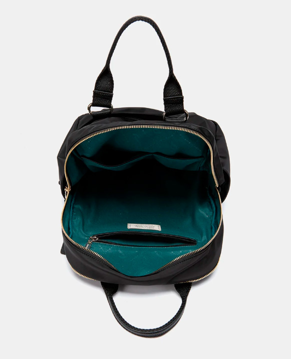 BOLSO MOCHILA NEGRO ABBACINO 8131830 TRENDY EIRA - Imagen 6