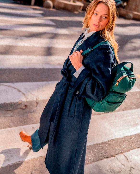 BOLSO MOCHILA VERDE ABBACINO 8127390 TRENDY VIRO - Imagen 3