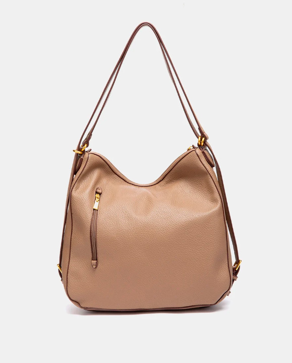BOLSO MULTIFUNCIONAL TRENZADO BEIGE ABBACINO 8127641 TRENDY OREL - Imagen 4
