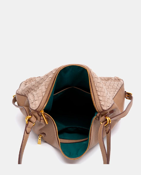 BOLSO MULTIFUNCIONAL TRENZADO BEIGE ABBACINO 8127641 TRENDY OREL - Imagen 7