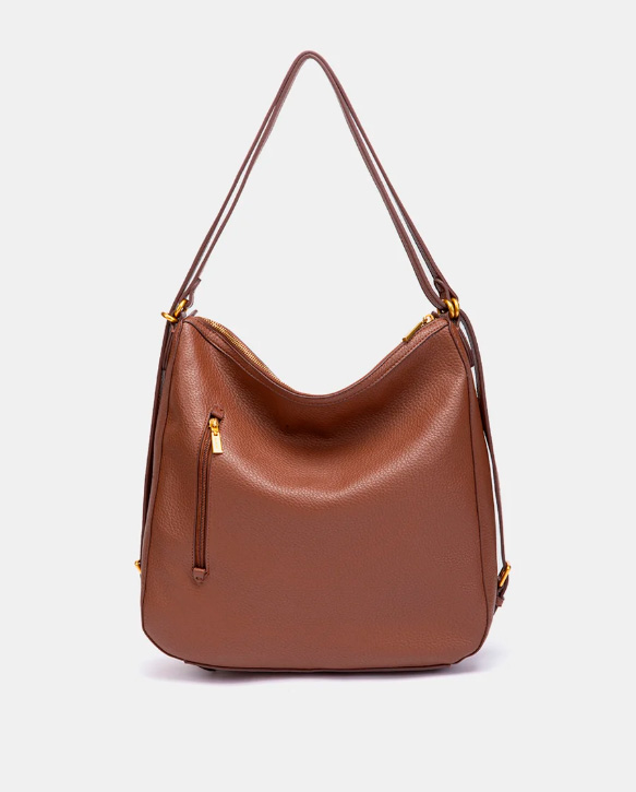 BOLSO MULTIFUNCIONAL TRENZADO COGNAC ABBACINO 8127653 TRENDY OREL - Imagen 4