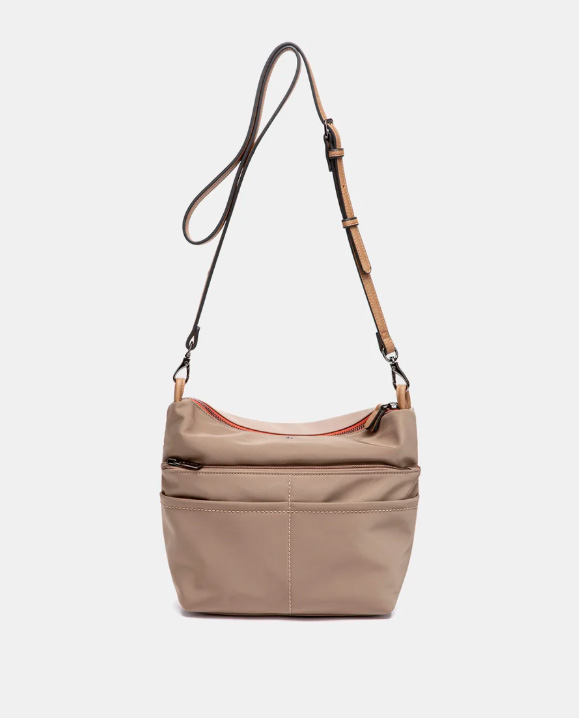 BOLSO ORGANIZADOR BEIGE ABBACINO 7165341 TRENDY VIRO - Imagen 4