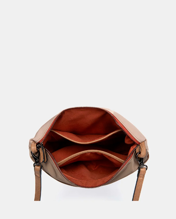 BOLSO ORGANIZADOR BEIGE ABBACINO 7165341 TRENDY VIRO - Imagen 6