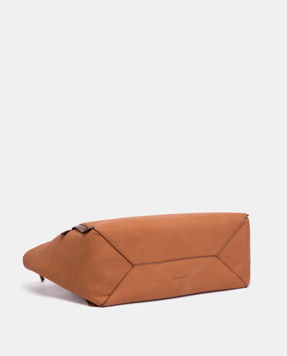 BOLSO SHOPPER COGNAC ABBACINO 8130753 TRENDY MIZAR - Imagen 5