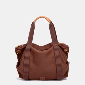 BOLSO SHOPPER MARRON ABBACINO 8132250 TRENDY VIAN