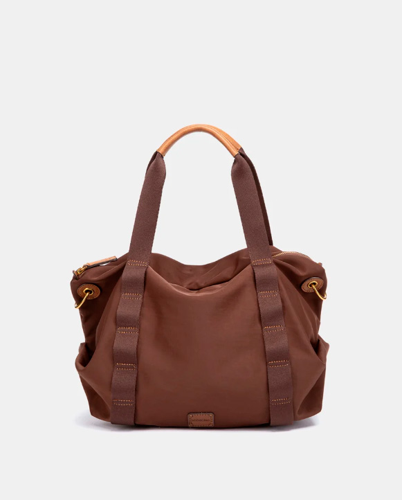BOLSO SHOPPER MARRON ABBACINO 8132250 TRENDY VIAN - Imagen 2