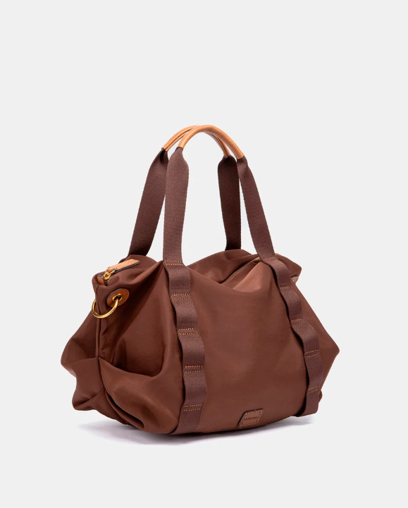 BOLSO SHOPPER MARRON ABBACINO 8132250 TRENDY VIAN - Imagen 3
