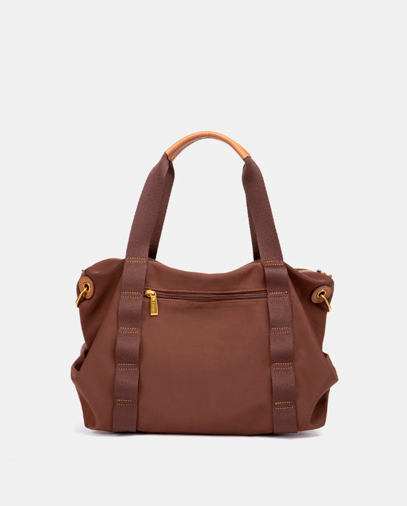 BOLSO SHOPPER MARRON ABBACINO 8132250 TRENDY VIAN - Imagen 4