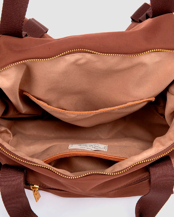 BOLSO SHOPPER MARRON ABBACINO 8132250 TRENDY VIAN - Imagen 7