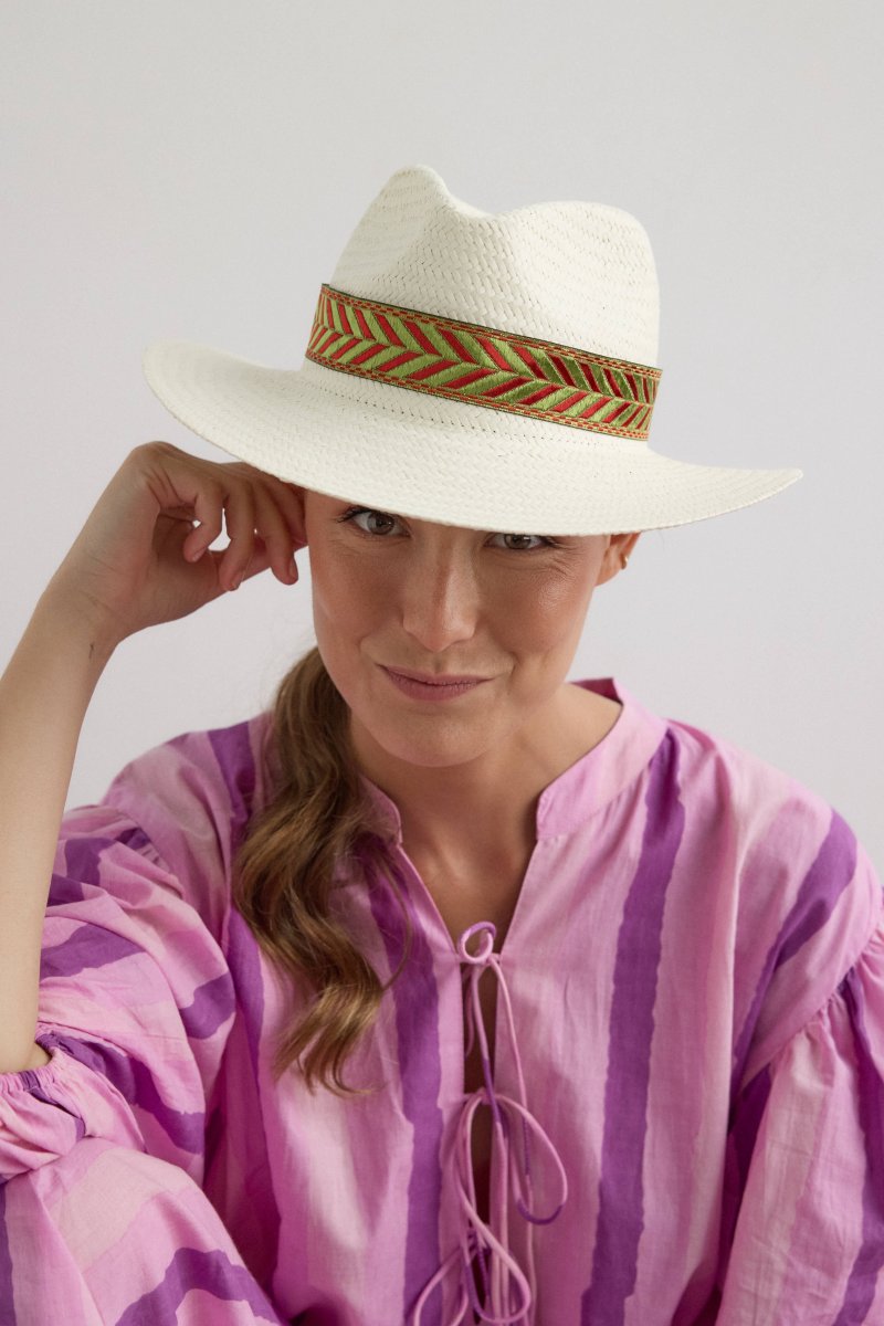 Sombrero Azúcar con cinta de espiga - Imagen 3