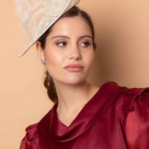 Tocado Brianda beige