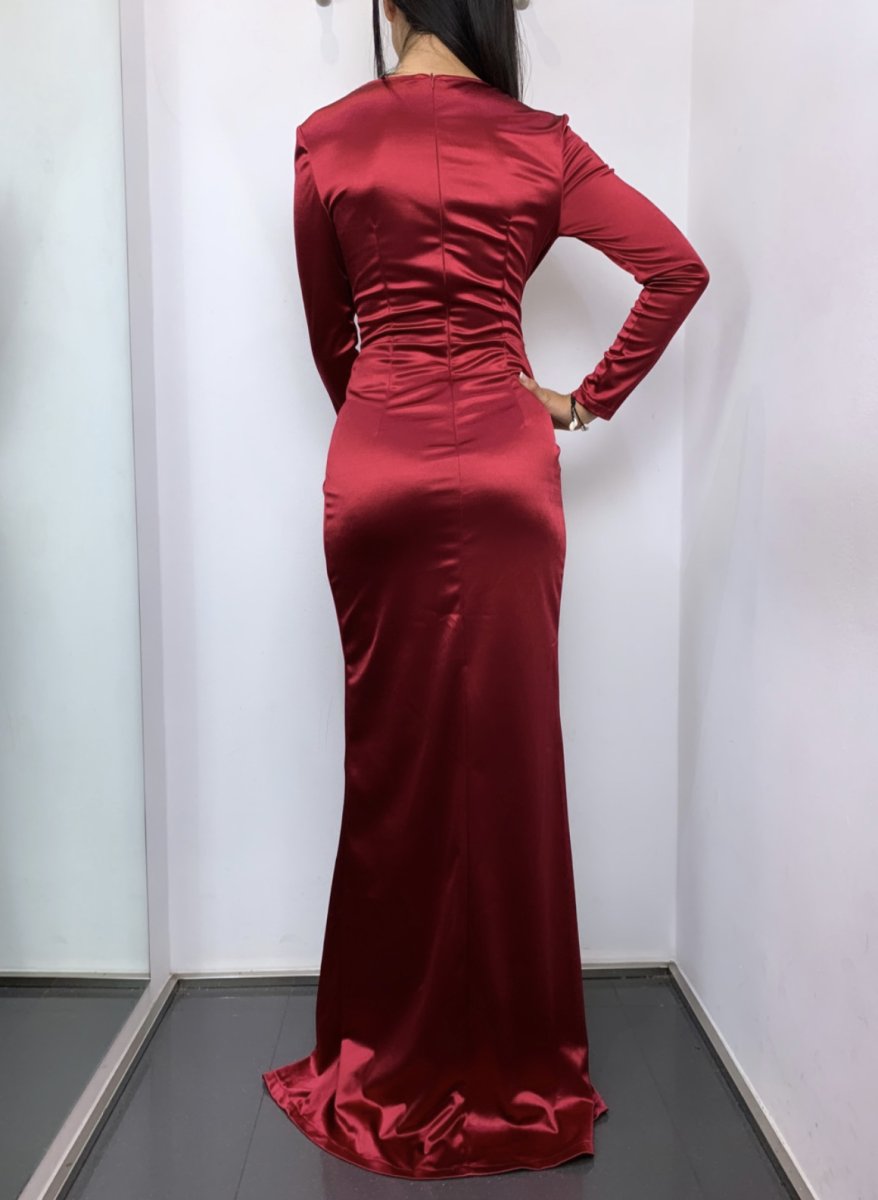 Vestido Nudo Mangas - Imagen 4