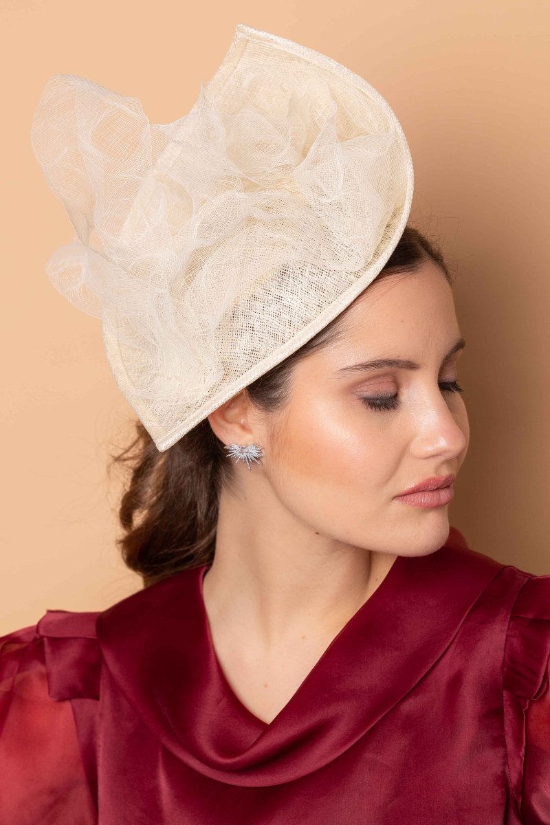 Tocado Brianda beige - Imagen 4