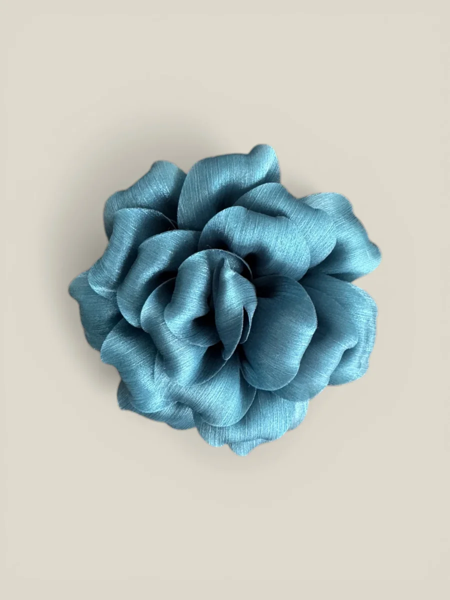 Flor Floss petróleo - Imagen 4