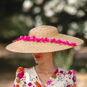 Pamela María Natural con flores