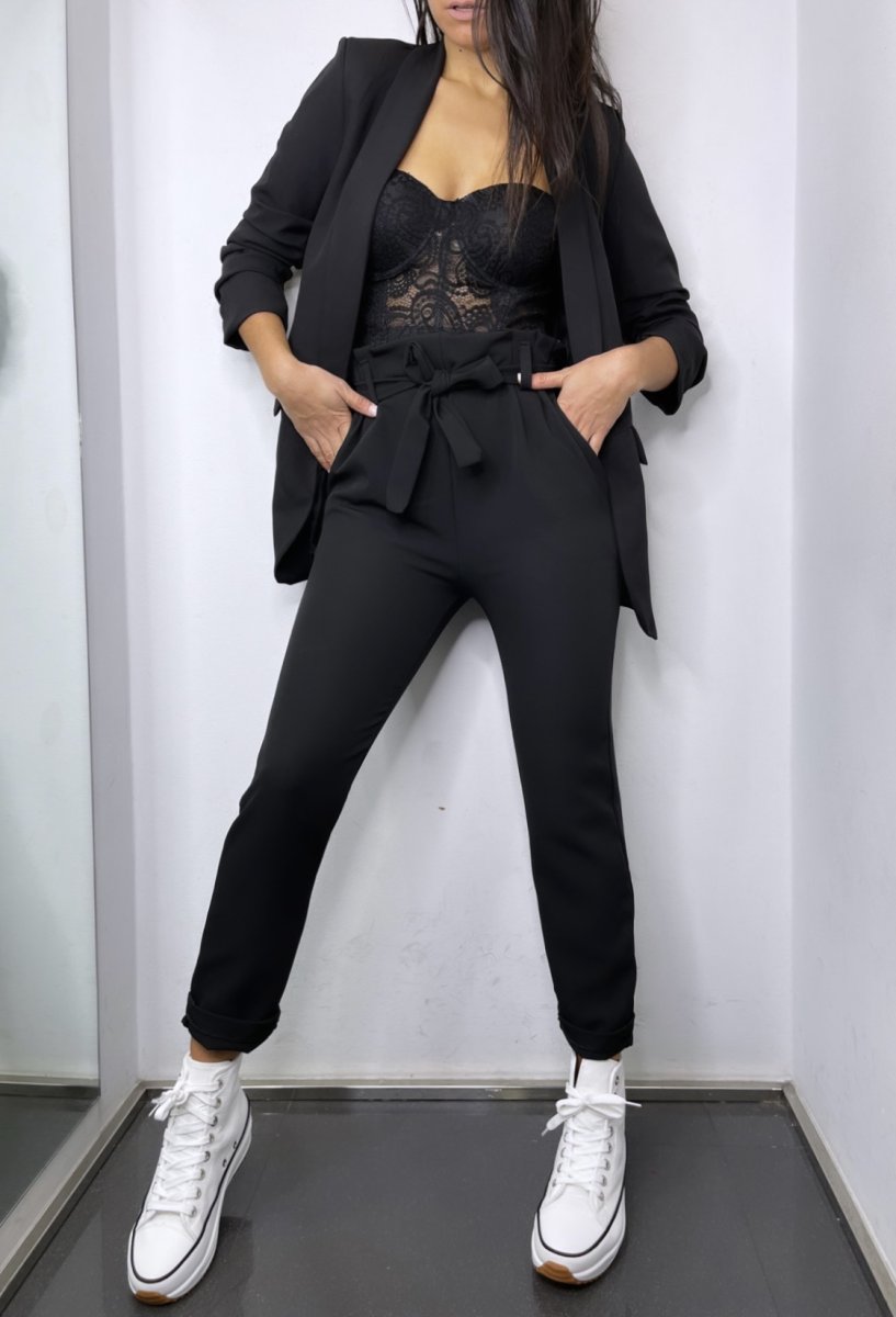 Traje Paris Manga Fruncida - Imagen 3