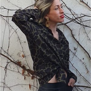 Camisa mujer animal print