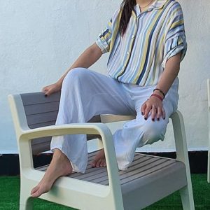 Camisa mujer fluida rayas