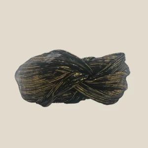Diadema Baronesa negro y plata