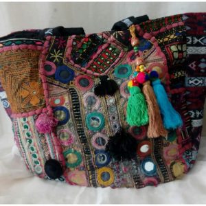 Bolso mujer cenacho boho BORLAS Y ESPEJOS
