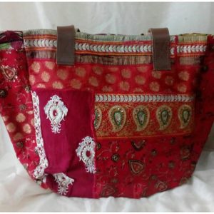 Bolso mujer cenacho boho estampado CACHEMIR
