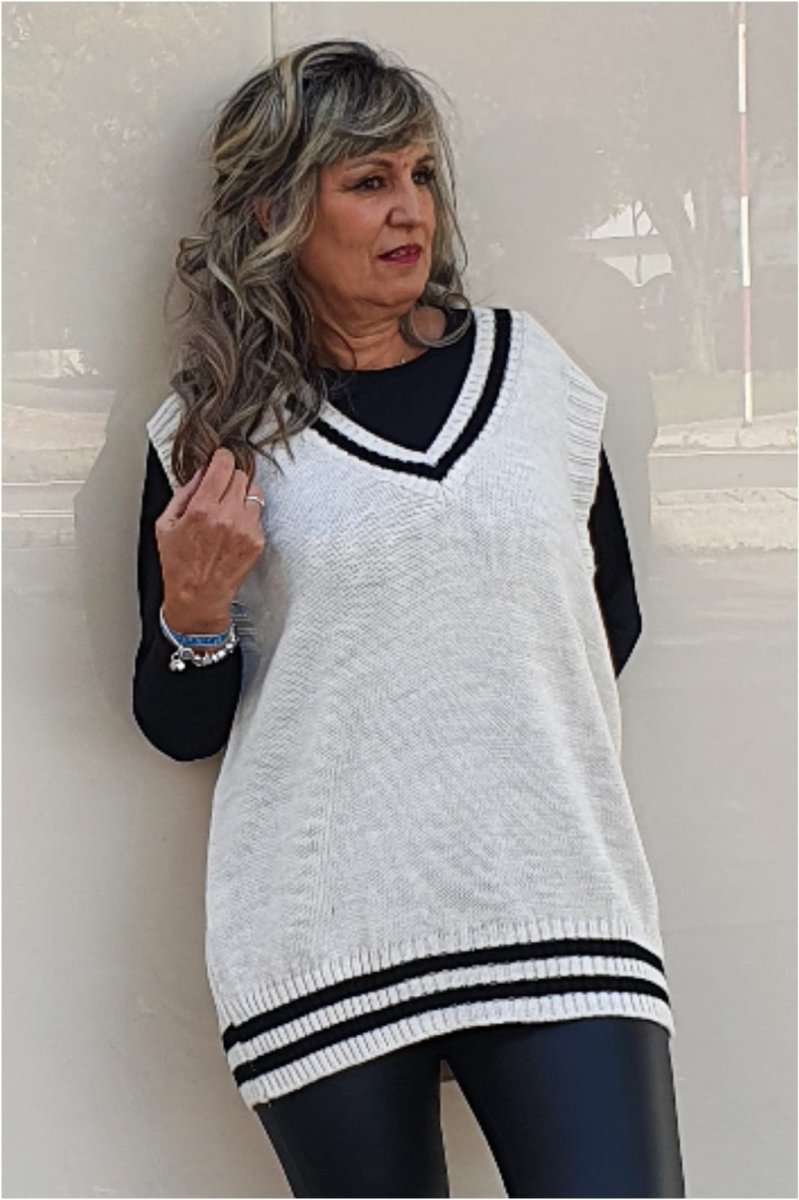 Chaleco mujer talla grande