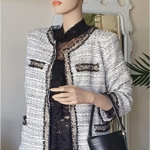 Chaqueta americana mujer con brillo