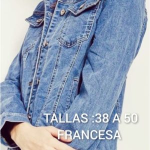 Chaqueta vaquera mujer Talla Grande