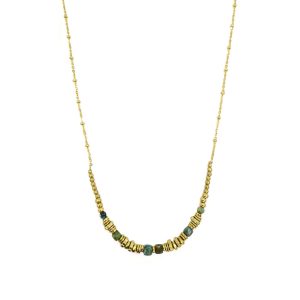 Collar de Acero IDARA Turquesas