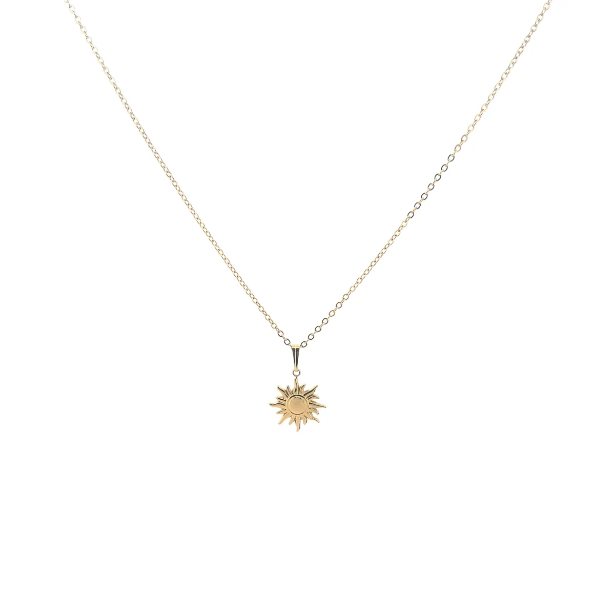 Collar DINA Acero Dorado - Imagen 2