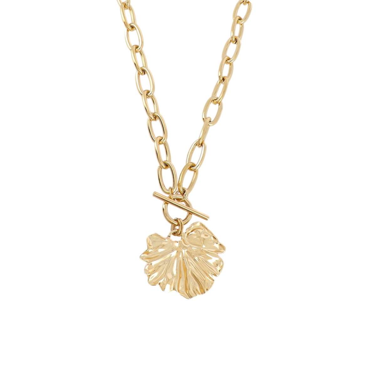 Collar ELIF Acero Dorado - Imagen 2