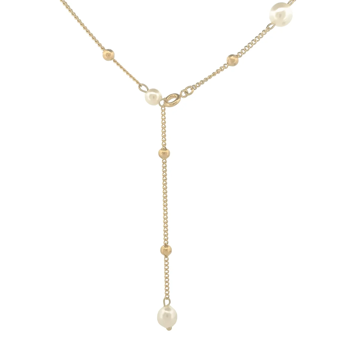 Collar ELISA Acero Dorado - Imagen 2
