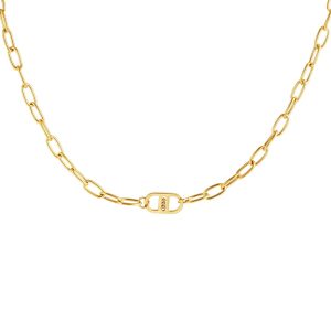 Collar FARA Acero Dorado