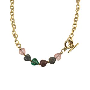 Collar KIMBERLY Acero Dorado