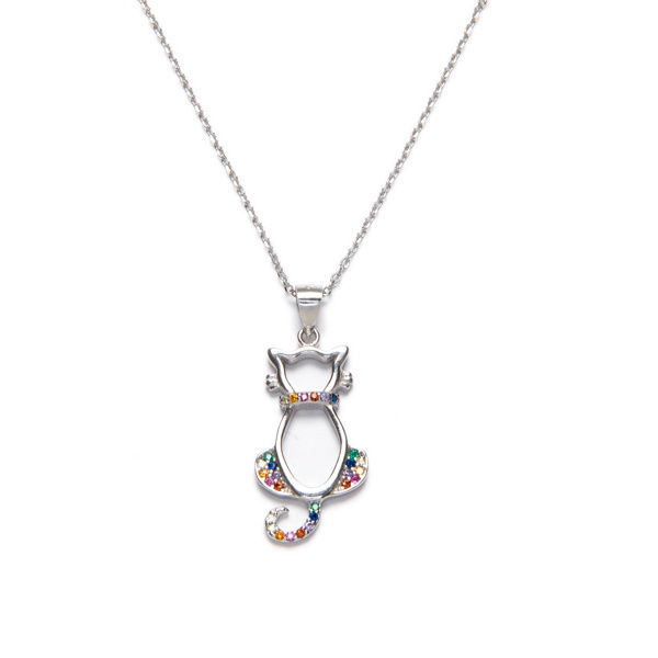 Collar KITTY Plata - Imagen 2